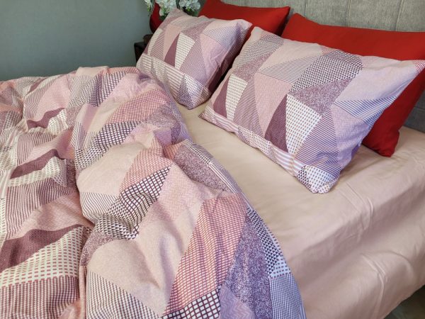 Печворк рожев./пудра, Turkish flannel