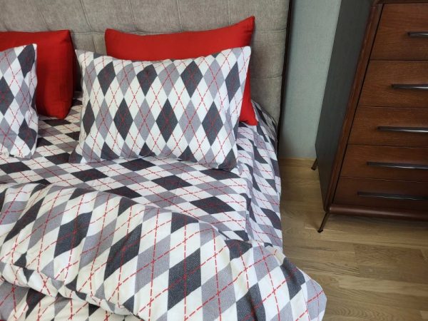 Ромб сірий, Turkish flannel