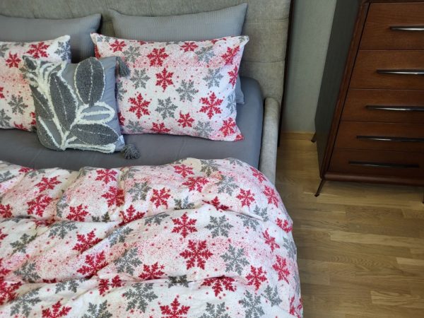 Сніжинка сіра/сіра гавань, Turkish flannel