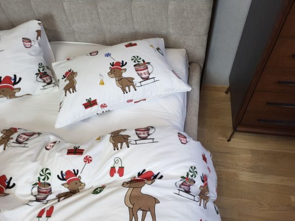 Гостинці/білий, Turkish flannel